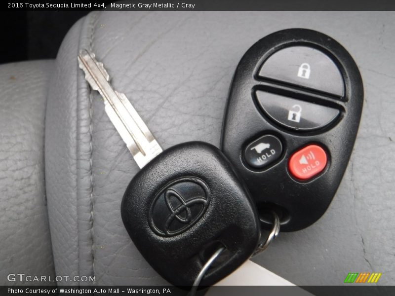 Keys of 2016 Sequoia Limited 4x4