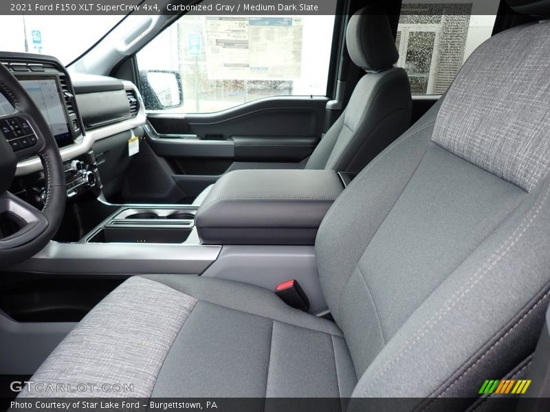 Carbonized Gray / Medium Dark Slate 2021 Ford F150 XLT SuperCrew 4x4