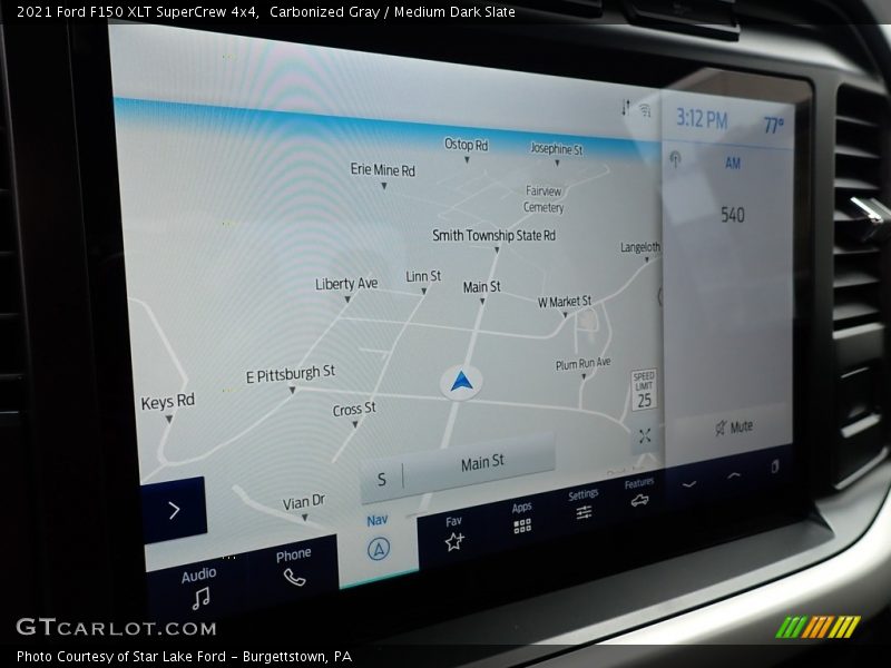 Carbonized Gray / Medium Dark Slate 2021 Ford F150 XLT SuperCrew 4x4