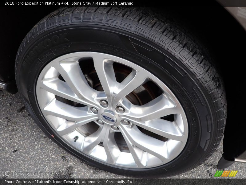 Stone Gray / Medium Soft Ceramic 2018 Ford Expedition Platinum 4x4