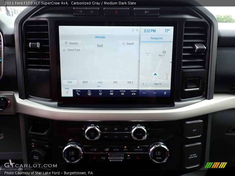 Carbonized Gray / Medium Dark Slate 2021 Ford F150 XLT SuperCrew 4x4