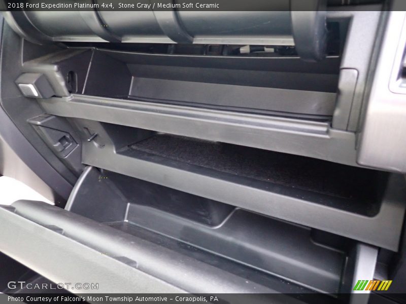 Stone Gray / Medium Soft Ceramic 2018 Ford Expedition Platinum 4x4