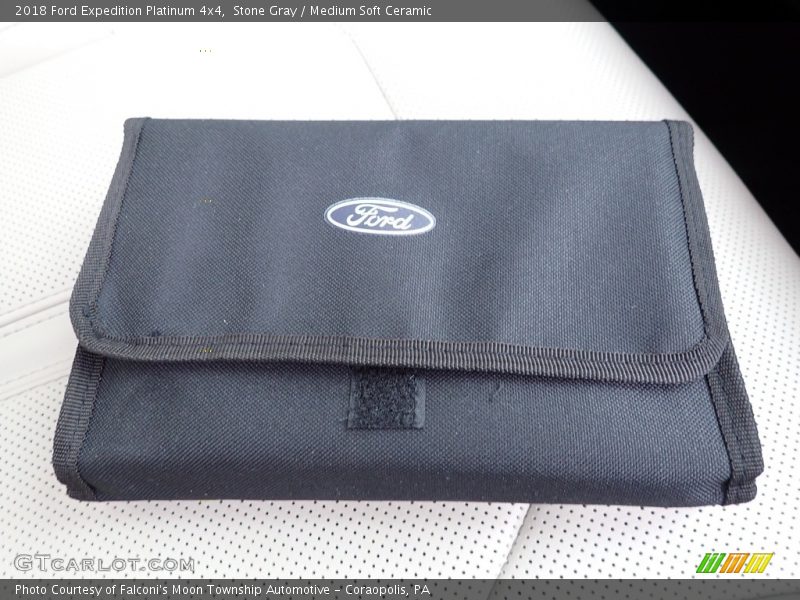 Stone Gray / Medium Soft Ceramic 2018 Ford Expedition Platinum 4x4