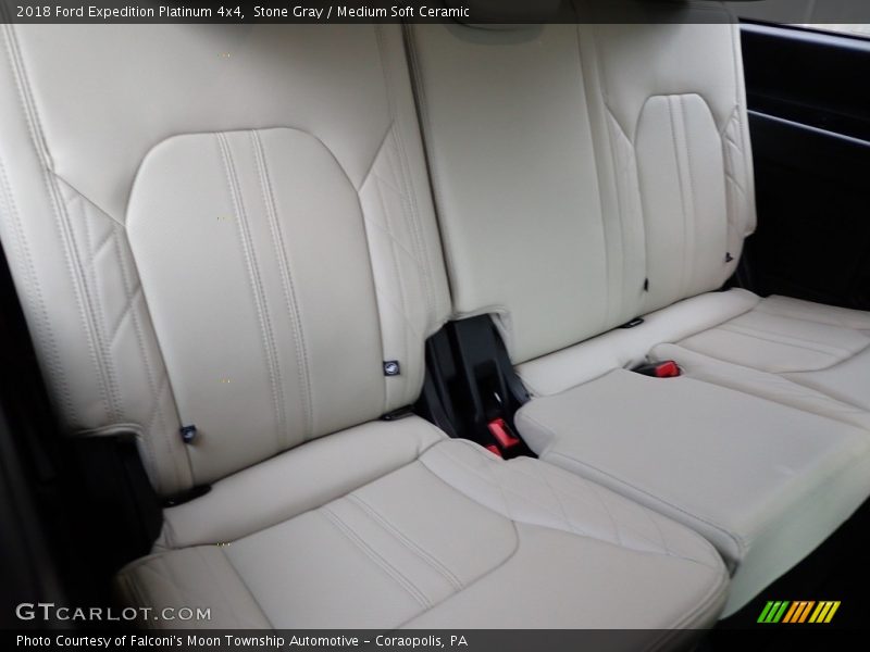 Stone Gray / Medium Soft Ceramic 2018 Ford Expedition Platinum 4x4