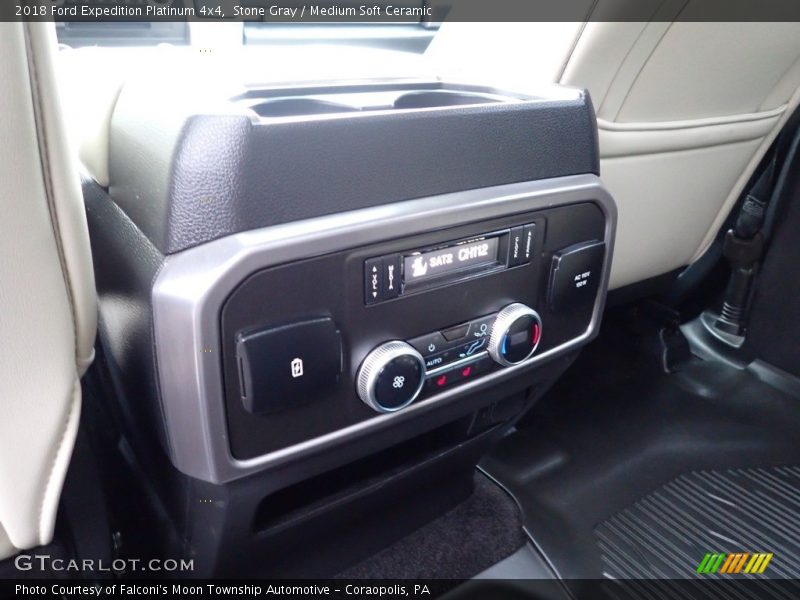 Stone Gray / Medium Soft Ceramic 2018 Ford Expedition Platinum 4x4