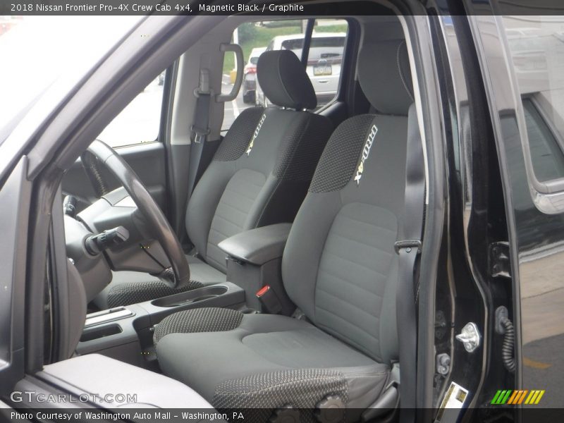 Magnetic Black / Graphite 2018 Nissan Frontier Pro-4X Crew Cab 4x4