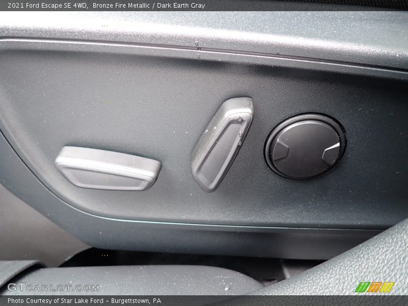 Bronze Fire Metallic / Dark Earth Gray 2021 Ford Escape SE 4WD
