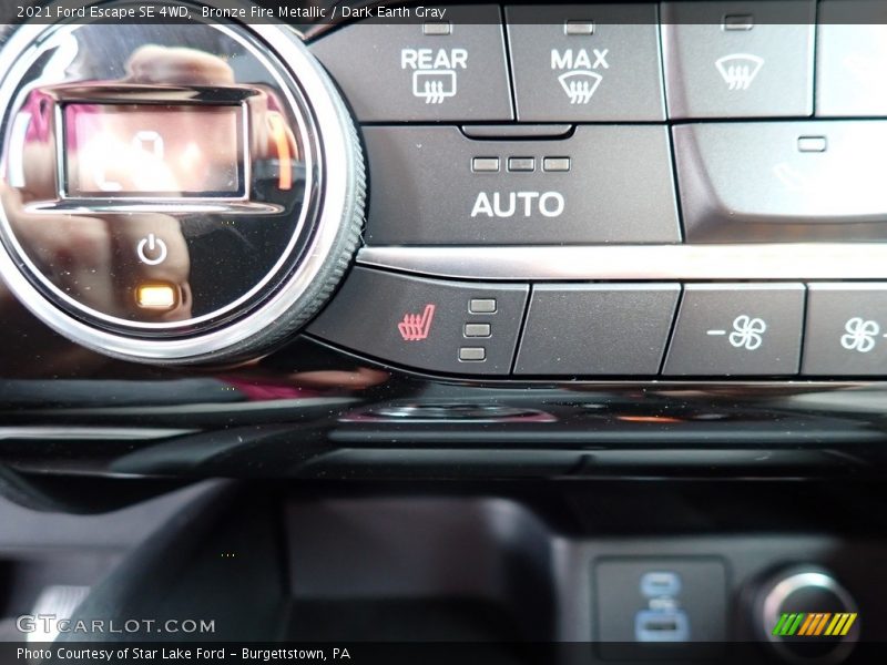 Bronze Fire Metallic / Dark Earth Gray 2021 Ford Escape SE 4WD
