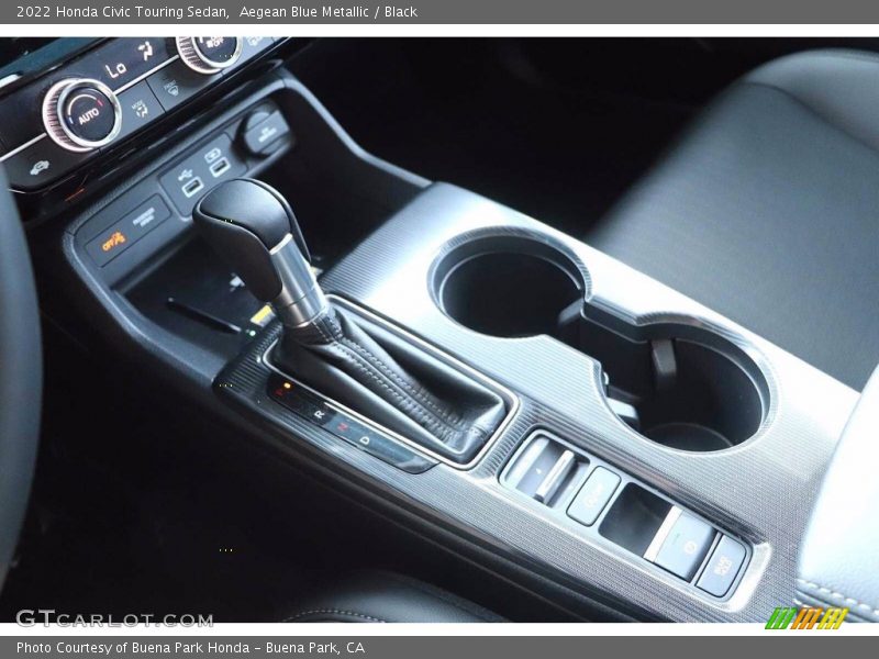  2022 Civic Touring Sedan CVT Automatic Shifter