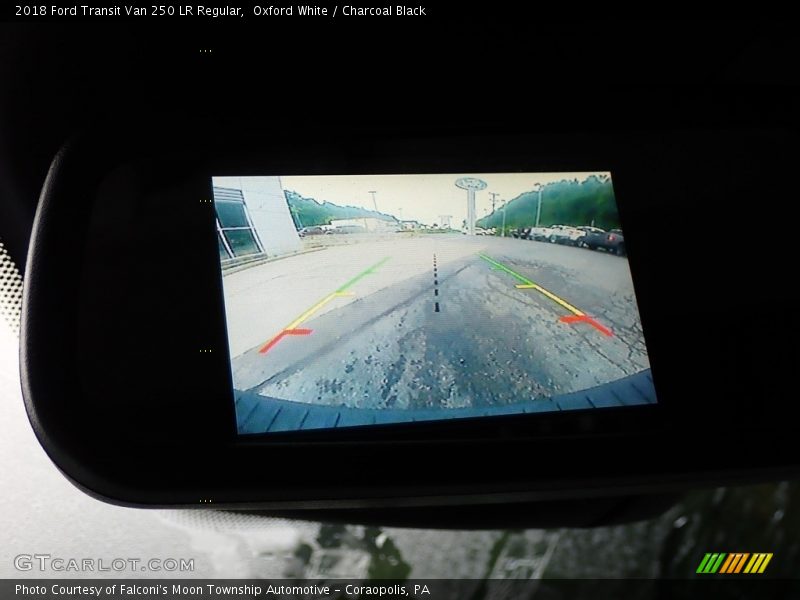 Oxford White / Charcoal Black 2018 Ford Transit Van 250 LR Regular