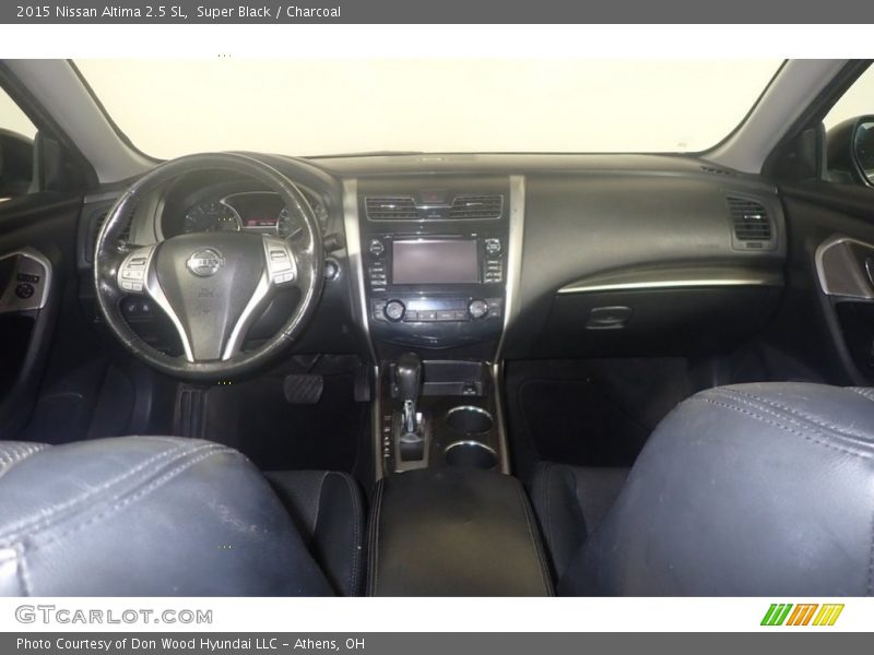 Super Black / Charcoal 2015 Nissan Altima 2.5 SL