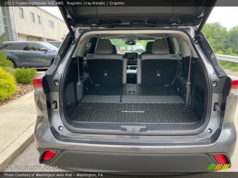 Magnetic Gray Metallic / Graphite 2021 Toyota Highlander XLE AWD