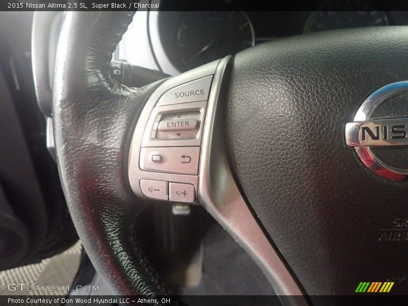 Super Black / Charcoal 2015 Nissan Altima 2.5 SL