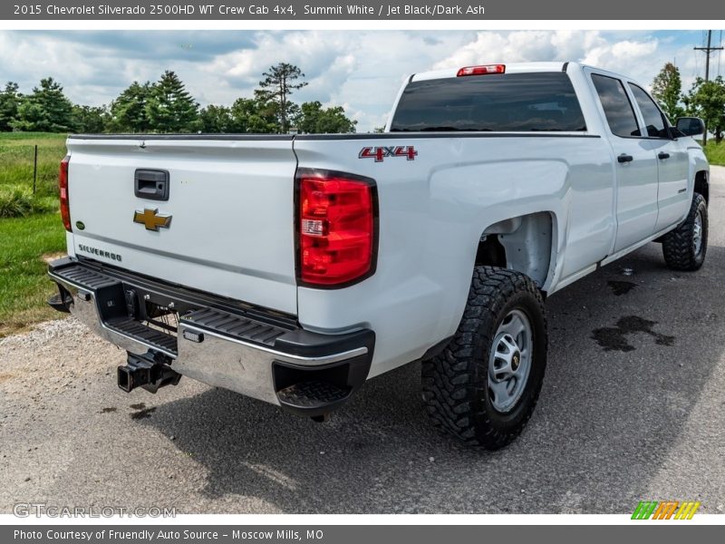 Summit White / Jet Black/Dark Ash 2015 Chevrolet Silverado 2500HD WT Crew Cab 4x4