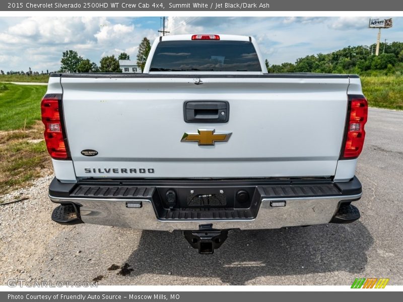 Summit White / Jet Black/Dark Ash 2015 Chevrolet Silverado 2500HD WT Crew Cab 4x4
