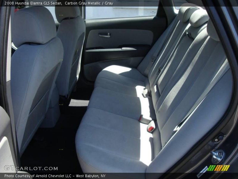 Carbon Gray Metallic / Gray 2008 Hyundai Elantra GLS Sedan