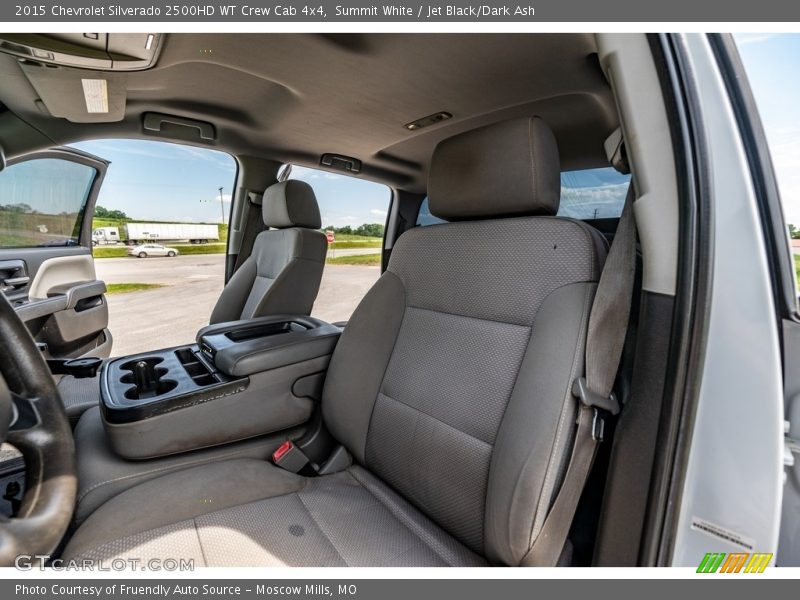 Summit White / Jet Black/Dark Ash 2015 Chevrolet Silverado 2500HD WT Crew Cab 4x4