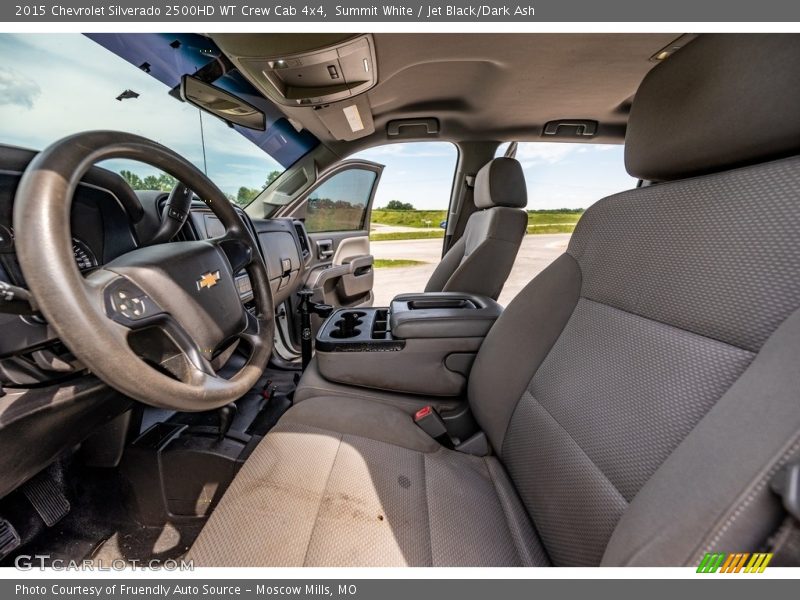 Summit White / Jet Black/Dark Ash 2015 Chevrolet Silverado 2500HD WT Crew Cab 4x4