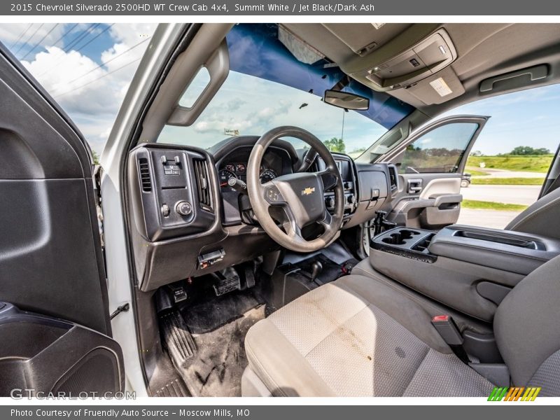 Summit White / Jet Black/Dark Ash 2015 Chevrolet Silverado 2500HD WT Crew Cab 4x4