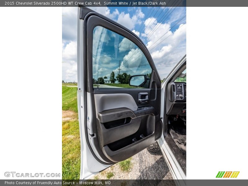 Summit White / Jet Black/Dark Ash 2015 Chevrolet Silverado 2500HD WT Crew Cab 4x4