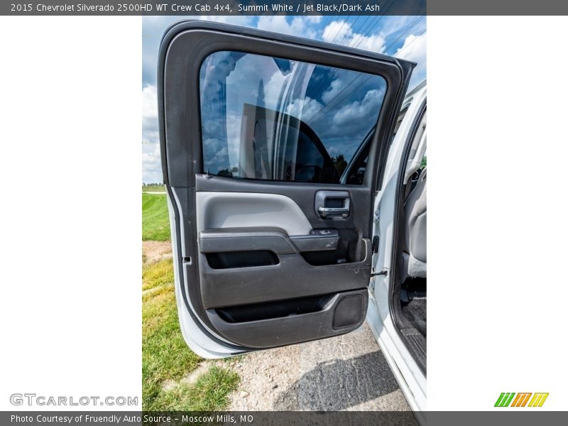 Summit White / Jet Black/Dark Ash 2015 Chevrolet Silverado 2500HD WT Crew Cab 4x4