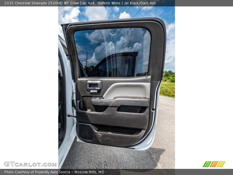 Summit White / Jet Black/Dark Ash 2015 Chevrolet Silverado 2500HD WT Crew Cab 4x4