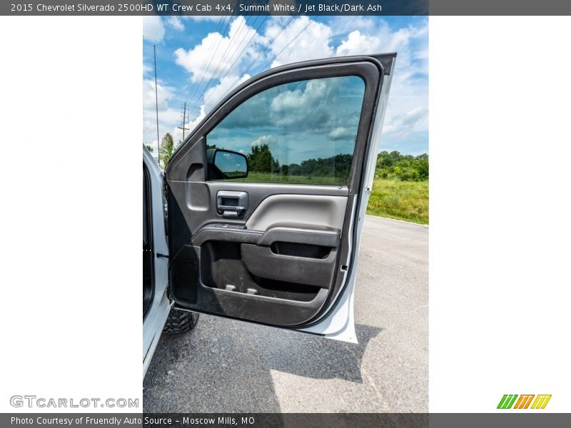 Summit White / Jet Black/Dark Ash 2015 Chevrolet Silverado 2500HD WT Crew Cab 4x4