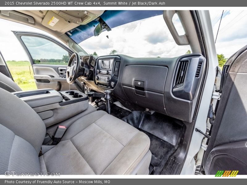 Summit White / Jet Black/Dark Ash 2015 Chevrolet Silverado 2500HD WT Crew Cab 4x4