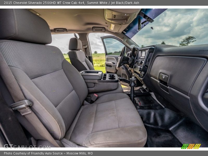 Summit White / Jet Black/Dark Ash 2015 Chevrolet Silverado 2500HD WT Crew Cab 4x4