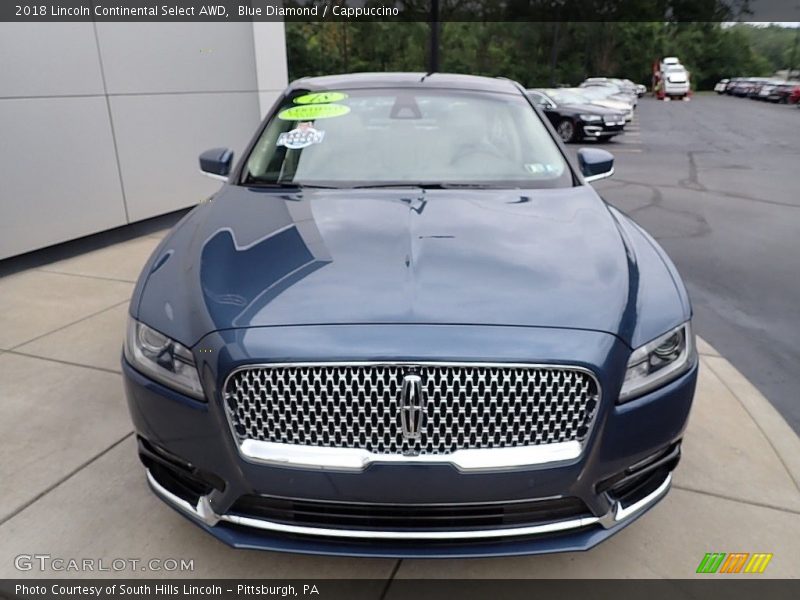 Blue Diamond / Cappuccino 2018 Lincoln Continental Select AWD