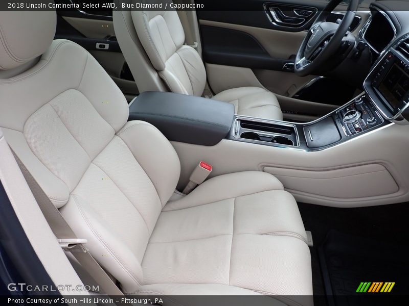 Front Seat of 2018 Continental Select AWD