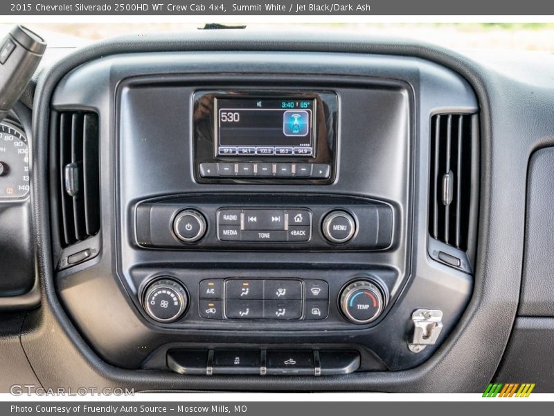 Summit White / Jet Black/Dark Ash 2015 Chevrolet Silverado 2500HD WT Crew Cab 4x4