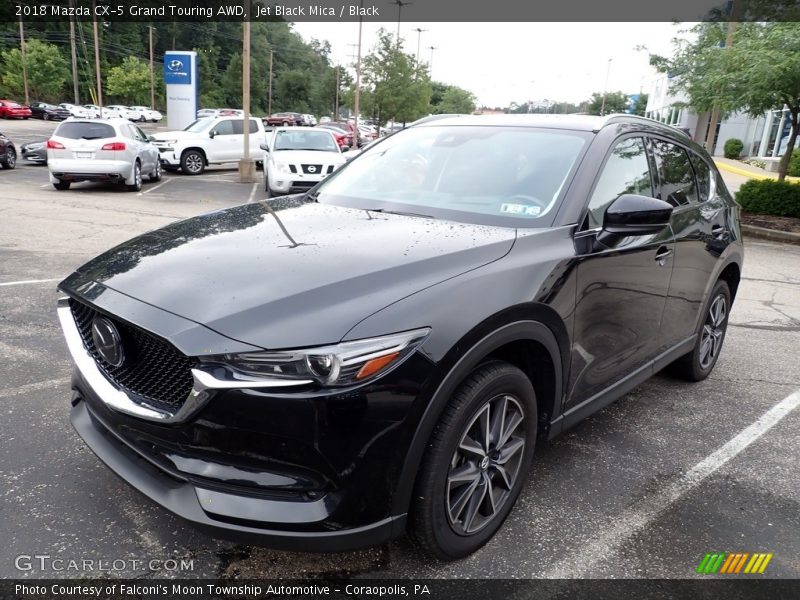 Jet Black Mica / Black 2018 Mazda CX-5 Grand Touring AWD