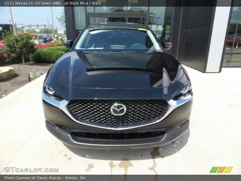 Jet Black Mica / Black 2021 Mazda CX-30 Select AWD