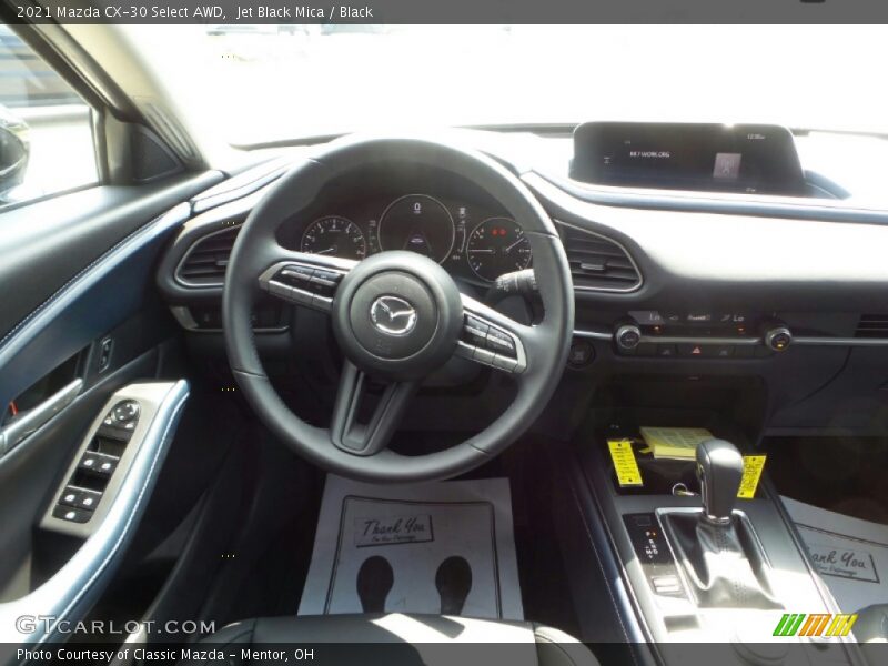 Jet Black Mica / Black 2021 Mazda CX-30 Select AWD