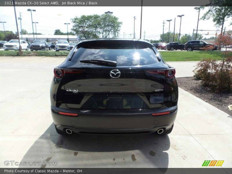 Jet Black Mica / Black 2021 Mazda CX-30 Select AWD
