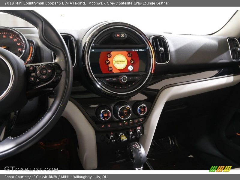 Moonwalk Grey / Satellite Gray Lounge Leather 2019 Mini Countryman Cooper S E All4 Hybrid