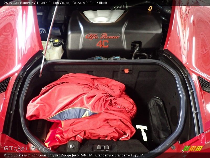  2015 4C Launch Edition Coupe Trunk