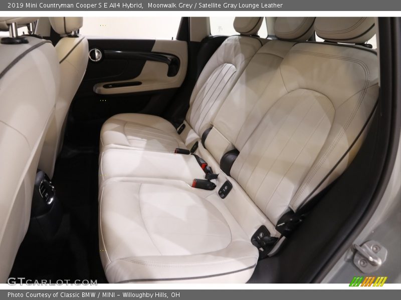 Rear Seat of 2019 Countryman Cooper S E All4 Hybrid