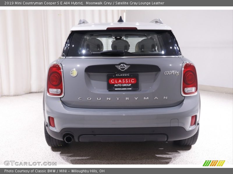 Moonwalk Grey / Satellite Gray Lounge Leather 2019 Mini Countryman Cooper S E All4 Hybrid