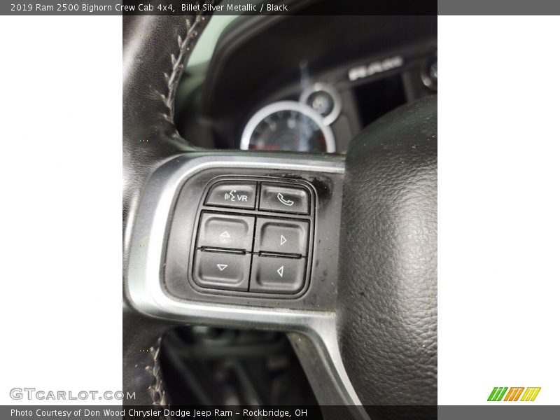 Billet Silver Metallic / Black 2019 Ram 2500 Bighorn Crew Cab 4x4
