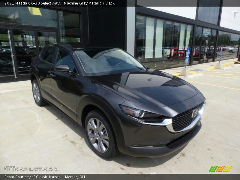 Machine Gray Metallic / Black 2021 Mazda CX-30 Select AWD