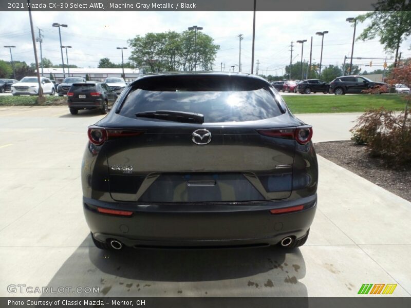 Machine Gray Metallic / Black 2021 Mazda CX-30 Select AWD