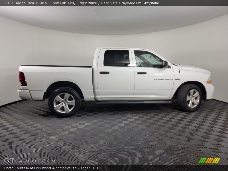 Bright White / Dark Slate Gray/Medium Graystone 2012 Dodge Ram 1500 ST Crew Cab 4x4