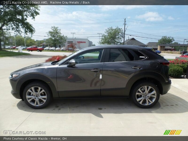 Machine Gray Metallic / Black 2021 Mazda CX-30 Select AWD