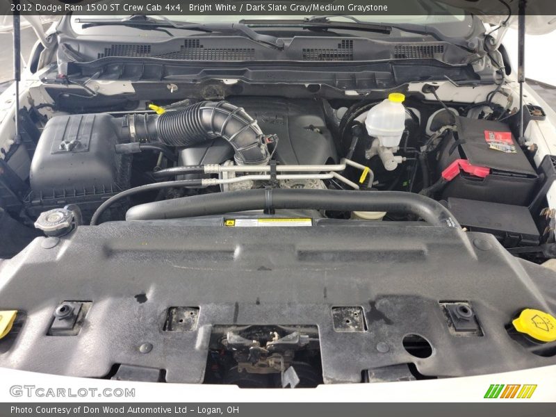 Bright White / Dark Slate Gray/Medium Graystone 2012 Dodge Ram 1500 ST Crew Cab 4x4