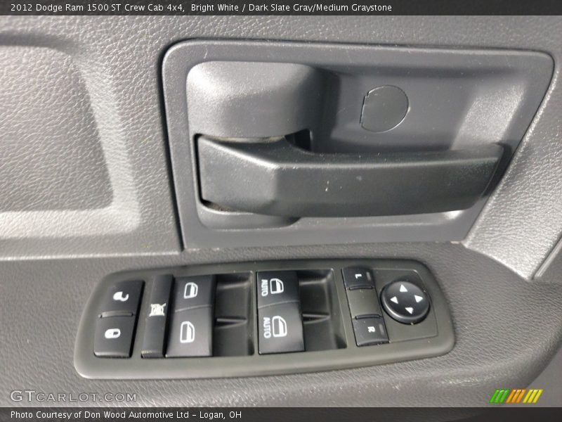 Bright White / Dark Slate Gray/Medium Graystone 2012 Dodge Ram 1500 ST Crew Cab 4x4