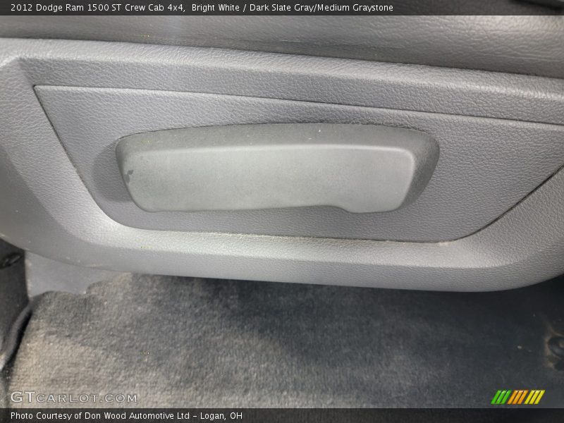 Bright White / Dark Slate Gray/Medium Graystone 2012 Dodge Ram 1500 ST Crew Cab 4x4