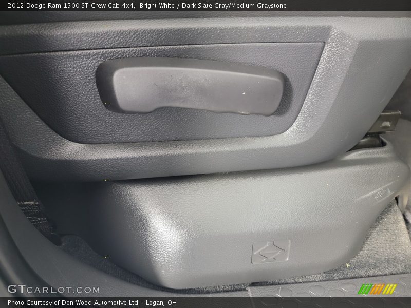 Bright White / Dark Slate Gray/Medium Graystone 2012 Dodge Ram 1500 ST Crew Cab 4x4