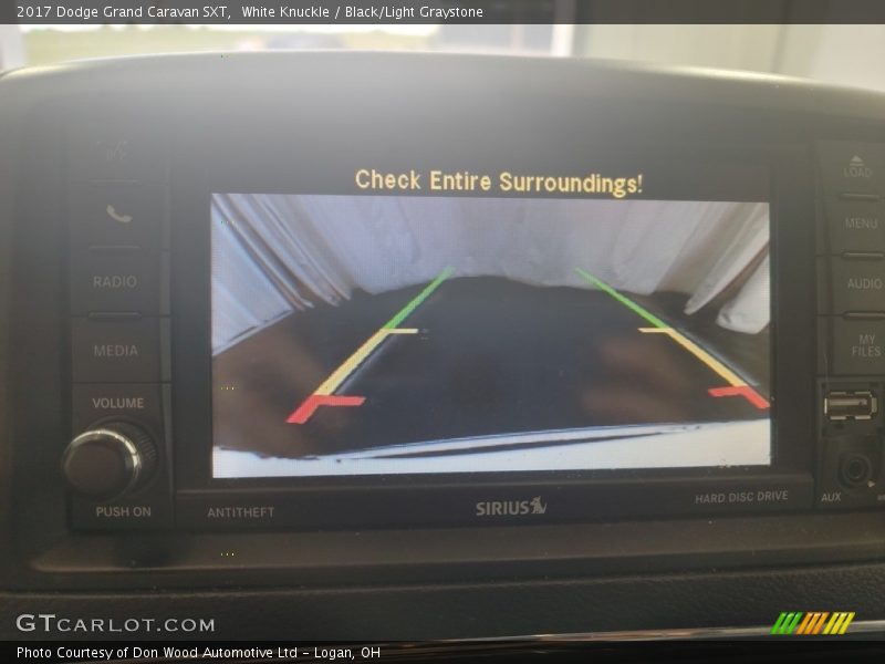 White Knuckle / Black/Light Graystone 2017 Dodge Grand Caravan SXT